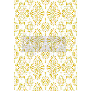 Golden Damask (Discontinued) Kacha Decor Transfer - Furniture Transfer