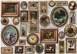 Fancy Friends - A1 Decoupage Paper - Fiber Paper