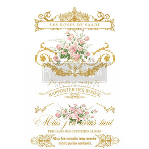 Les Roses - Kacha Decor Transfer - Furniture Transfer