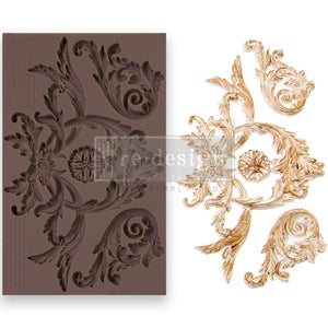 Majestic Flourish - Kacha Decor Mould - Silicone Mold
