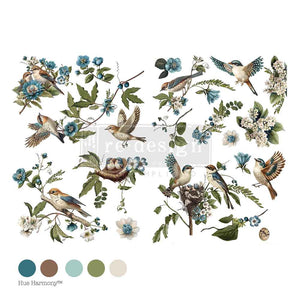 Aviary Elegance - Decor Transfer - Furniture Transfer