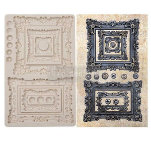 Baroque Frames - Finnabair Mould - Silicone Mold
