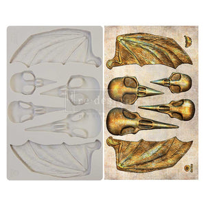 Birds & Bats - Finnabair Mould - Silicone Mold
