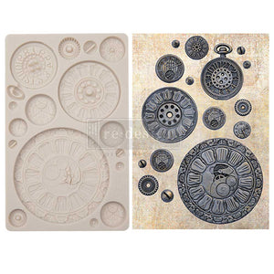 Clock Faces - Finnabair Mould - Silicone Mold