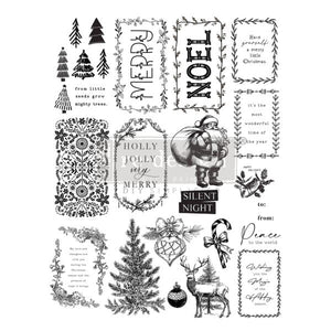 Merry and Bright Tags - Decor Stamp