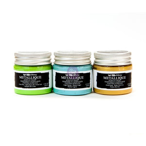 Métallique Postale - Metallic Acrylic Paint Set