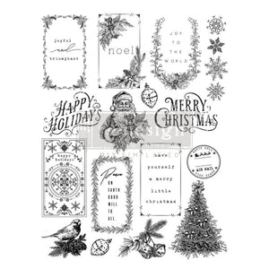 Santa's Helper Tags - Decor Stamp