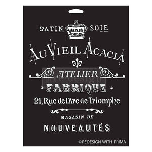 Satin Soie - Decor Stencil