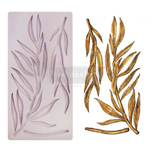 Simple Greenery - Decor Mould - Silicone Mold
