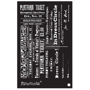 Theater Night - Finnabair Stencil