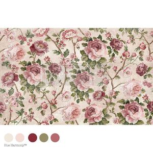 Timeless Blooms - Kacha Decoupage Paper - Decor Tissue