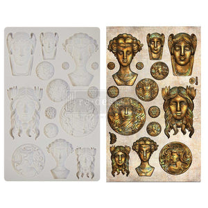 Vintage Portraits - Finnabair Decor Mould
