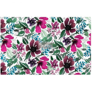 Watercolor Flora - Decoupage Paper