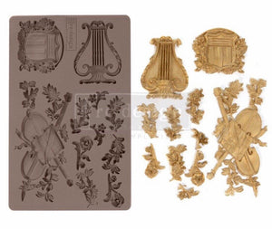 Musical Journey - Decor Mould - Silicone Mold