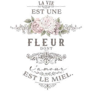 L' Amour Est Le Miel (Discontinued) Decor Transfer - Furniture Transfer