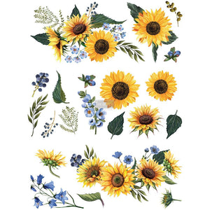 Sunflower Fields (Discontinued) Decor Transfer - Furniture Transfer