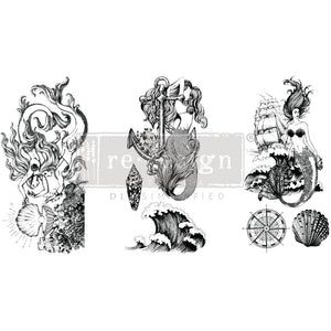 Mermaid Treasure - Mini Transfer - Small Transfer