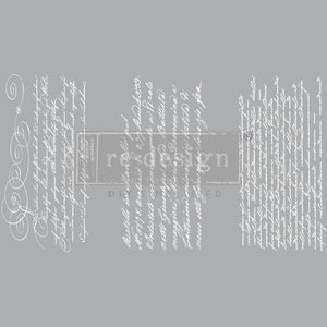 Secret Letter II - Mini Transfer - Small Transfer