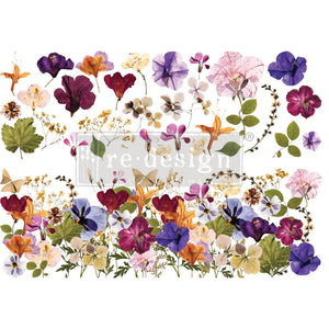 Pressed Flowers (Discontinued) Decor Transfer - Furniture Transfer