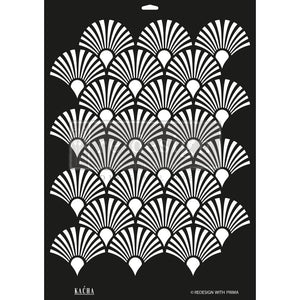 Deco Peacock - Kacha Decor Stencil