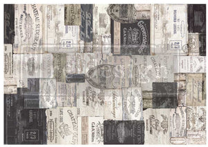 Antique Labels - A1 Decoupage Paper - Fiber Paper