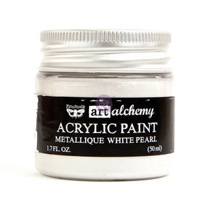 White Pearl Metallic - Finnabair Acrylic Paint
