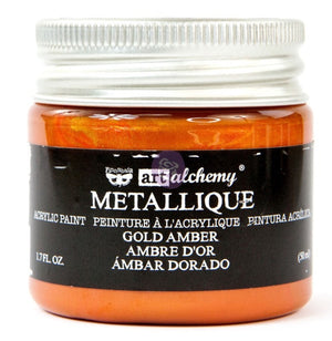 Gold Amber Metallic - Finnabair Metallic Paint