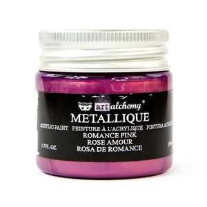 Romance Pink Metallic - Finnabair Acrylic Paint