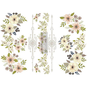 Painted Florals (Discontinued) Decor Transfer - Furniture Transfer