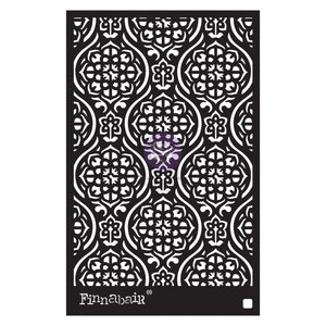 Victorian Tiles Stencil by Finnabair