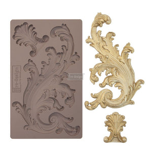 Portico Scroll I - Decor Mould - Silicone Mold