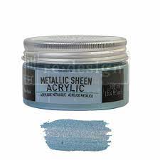 Rare Aqua - Acrylic Metallic Sheen