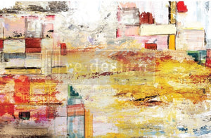 Amber Euphoria - Decoupage Paper