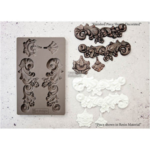 Groeneville Crest - Decor Mould - Silicone Mold