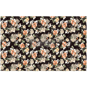 Midnight Amber - Decoupage Paper