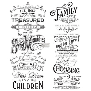 Family Heirlooms (Discontinued) Decor Transfer - Furniture Transfer