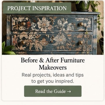 Before and after furniture makeovers - Canterbury Creative