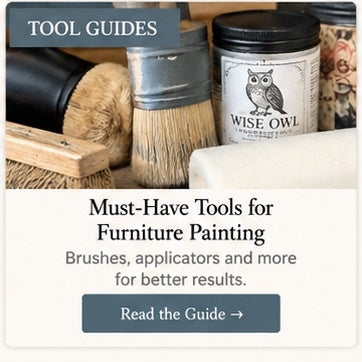 Must-have tools for furniture painting - Canterbury Creative