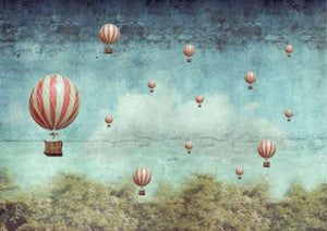 Balloons Mint Decoupage Paper additional product image 2