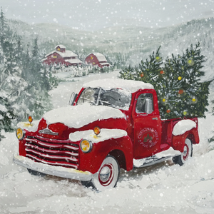 Vintage Christmas A1 size large Decoupage Paper product image