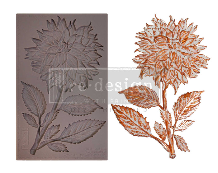 Sweet Dahlia - Decor Mould - Redesign with Prima