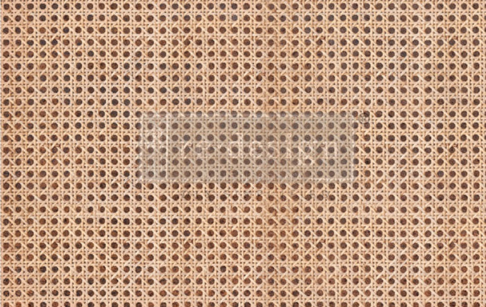 Cane Rattan - Decoupage Paper - Redesign with Prima