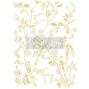 A Bird Song Decor Transfer
