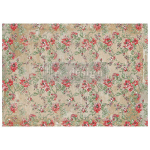 Sweet Composition - A1 Decoupage Fiber - Redesign with Prima
