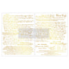 Gilded Noel Script Kacha foil transfer product design