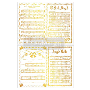 Yuletide Symphony Kacha foil transfer product design