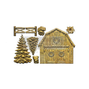Homestead Holiday Decor Mould casting examples