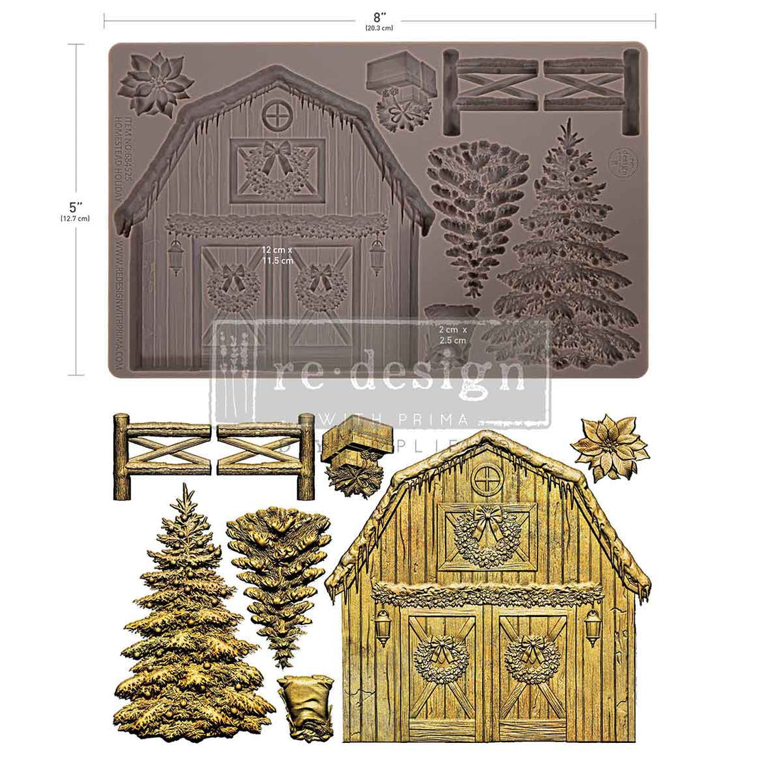 Homestead Holiday Decor Mould product image