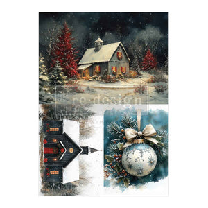 Silent Timber Memoirs A4 Decoupage Fiber product design