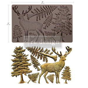 Stag Of The Highlands-Decor Moulds